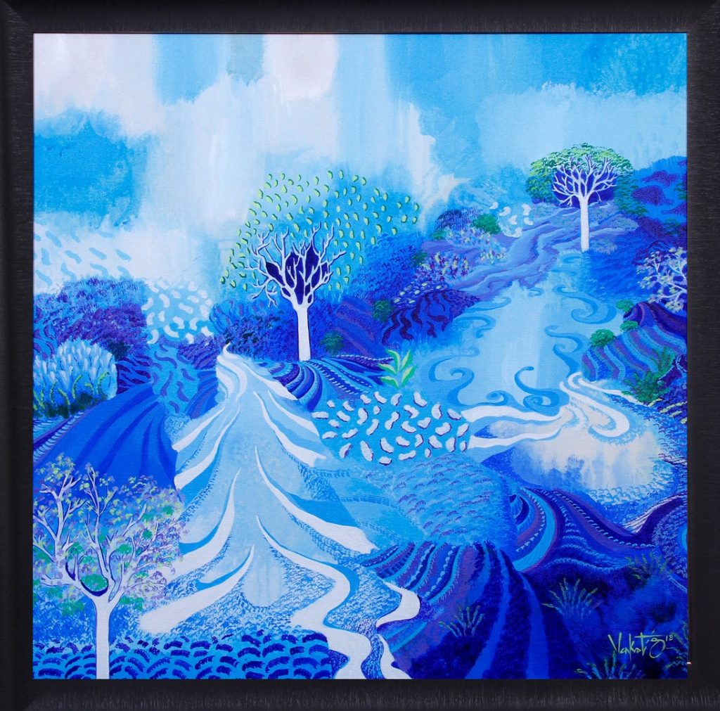 Seasons - 36 | Acrylic on Canvas | 24x24 inches (SOLD OUT)