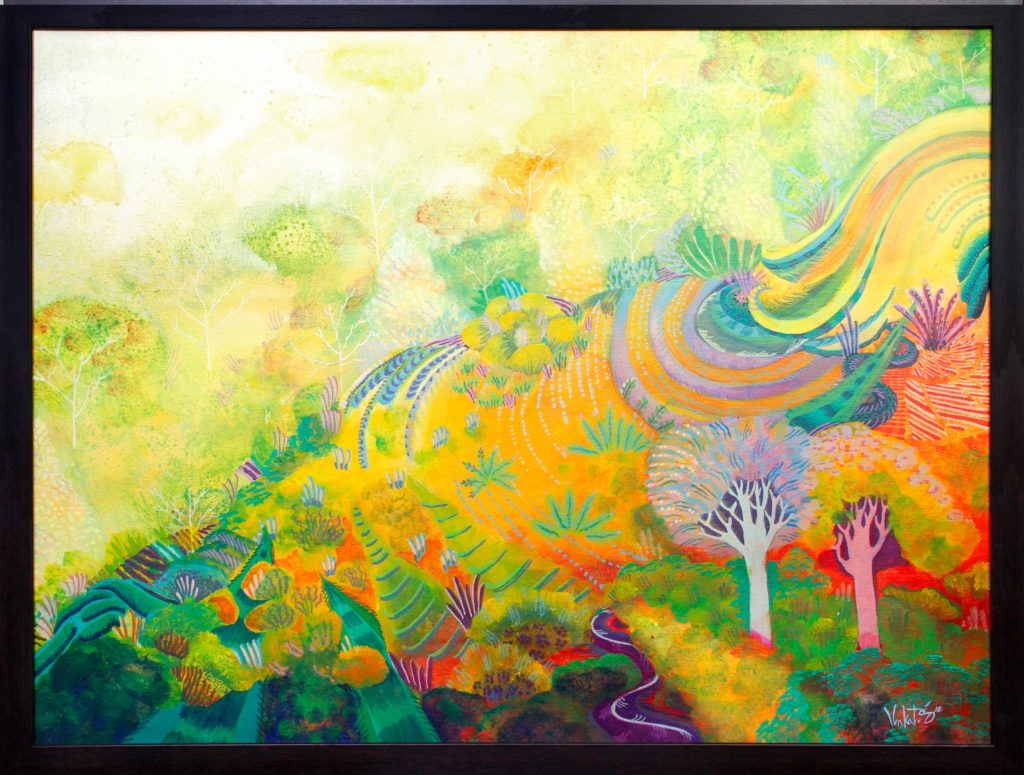 Seasons - 17  |  Mixed Media On Canves  |  25x33 inches