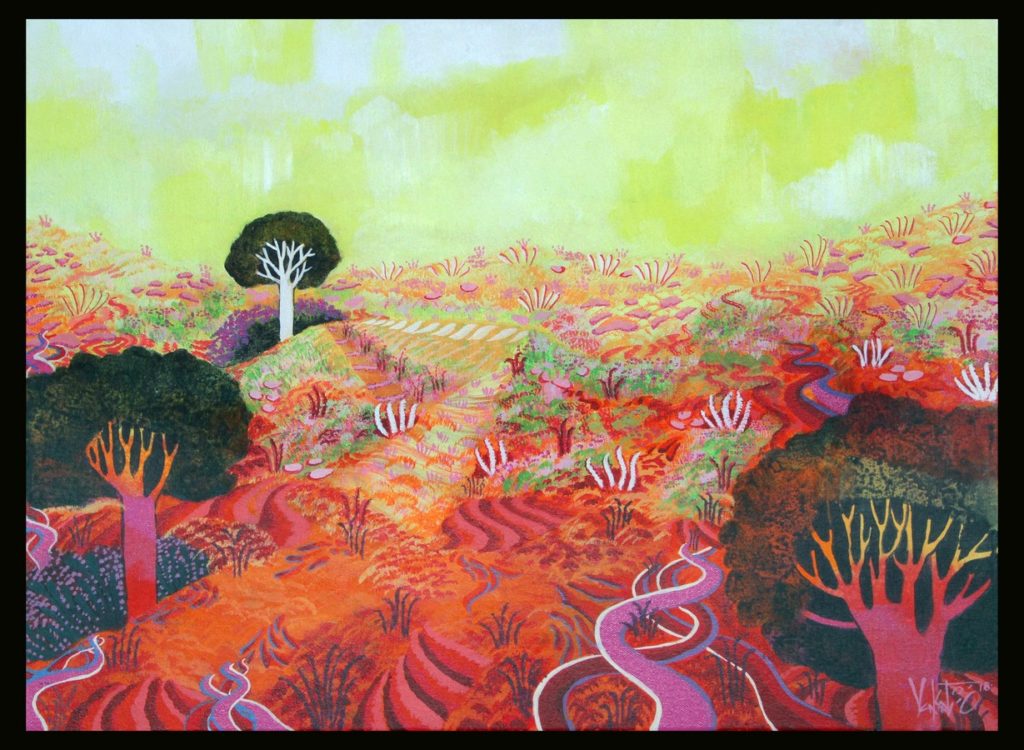 Seasons - 33 | Acrylic on Canvas | 18x24 inches