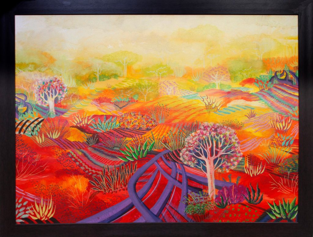 Seasons - 16  |  Mixed Media On Canves  |  25x33 inches